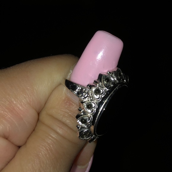 Black Onyx Crystal Ring - Picture 7 of 7